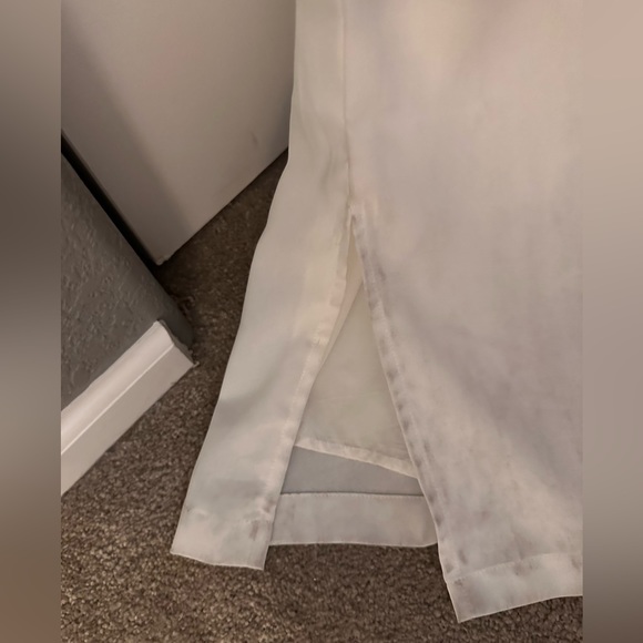 NWT Altar'd State White Long Pants Jumpsuit Size L - Picture 8 of 8